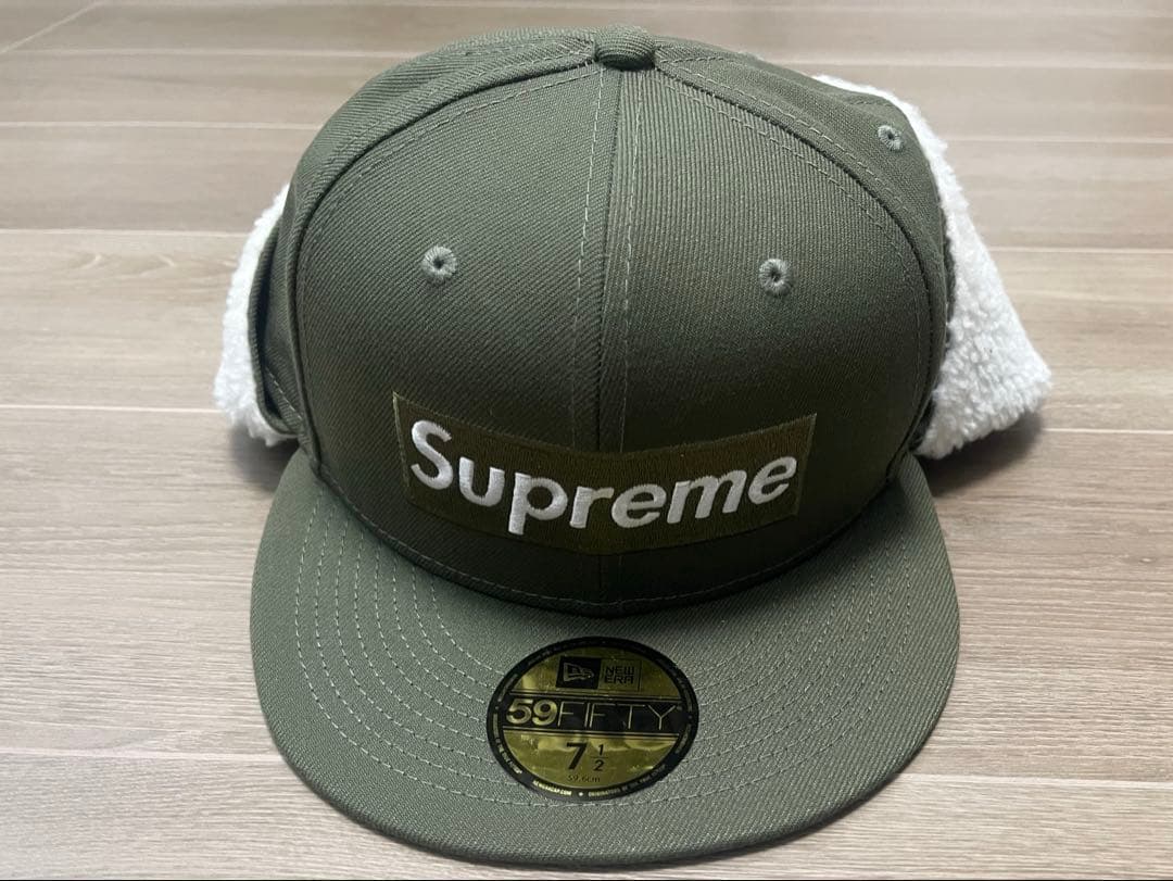 シ*ナ様 新品未使用　Supreme Earflap Box Logo New Supreme Earflap Box Logo New Era (FW21) - $68