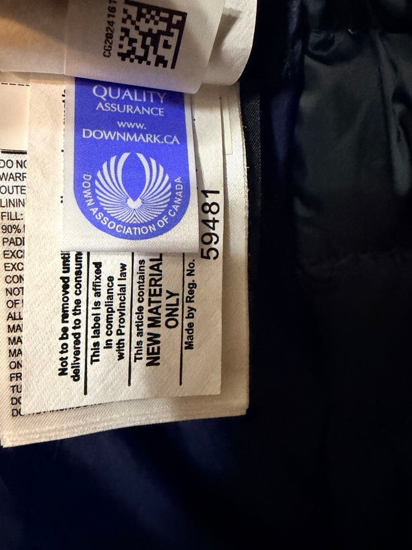 カナダグース ロッジフーディ ダウン パッカブル 国内正規品 Sサイズ