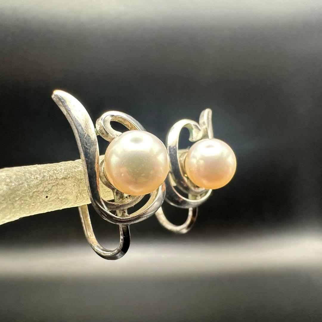 極美品✨ MIKIMOTO ミキモト パール イヤリング ロゴ 刻印 1753 - メルカリ