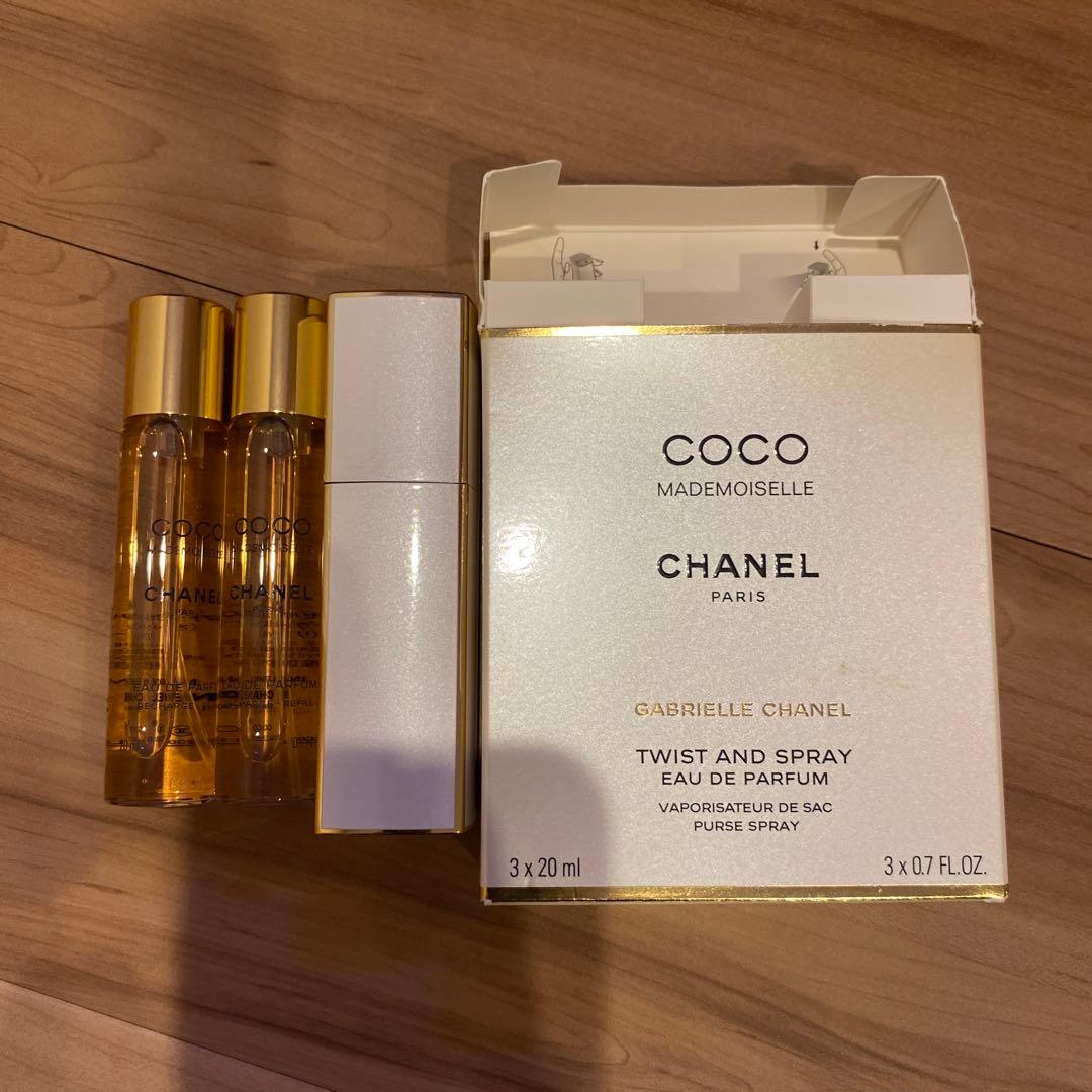 CHANEL COCO Mademoiselle ツイスト＆スプレー 3本セット CHANEL COCO MADEMOISELLE Eau de Parfum Twist and Spray Set - Macy's