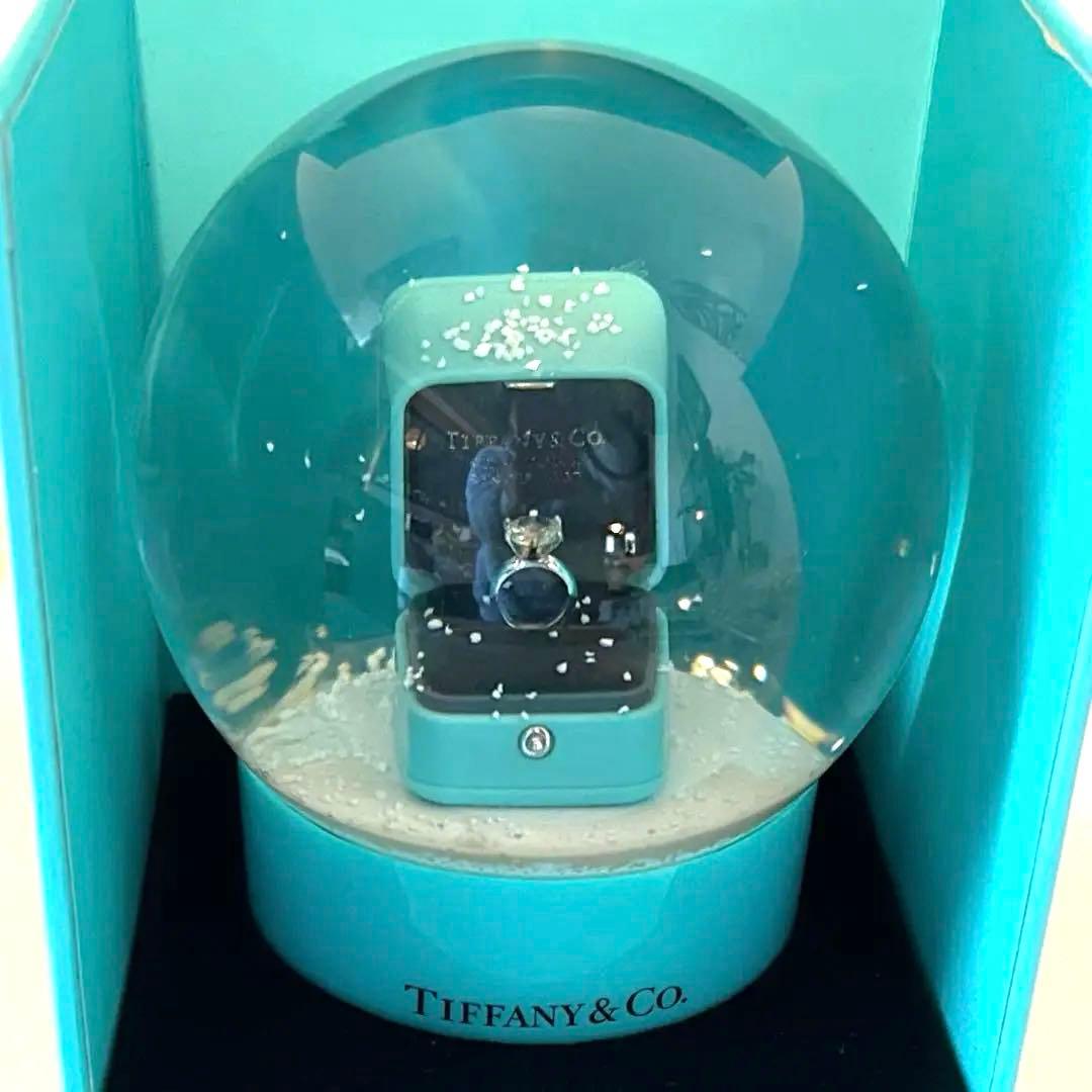 ティファニー スノードーム スノーグローブ 非売品 ダイヤモンドリング