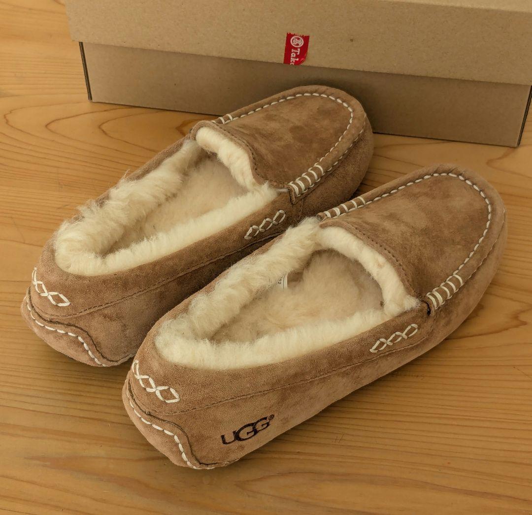 UGG モカシン ローファー アンスレー 22.0cm 未使用品