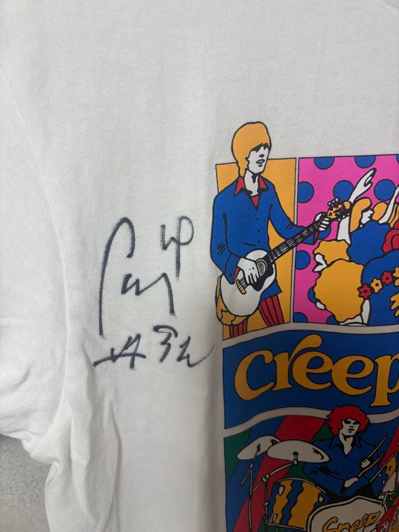 クリープハイプ 15周年 Kアリーナ 直筆サイン入りTシャツ - メルカリ