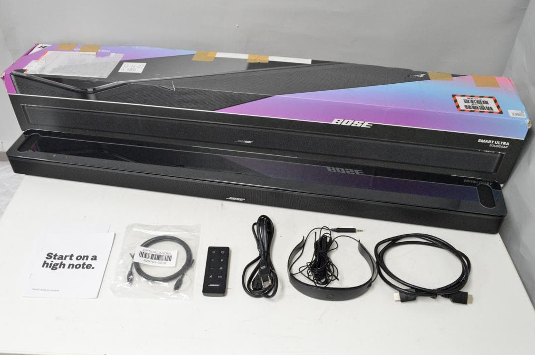 美品！ BOSE Smart Ultra Soundbar 元箱、リモコン付 Amazon.com: Bose Smart Ultra Dolby Atmos Soundbar 41