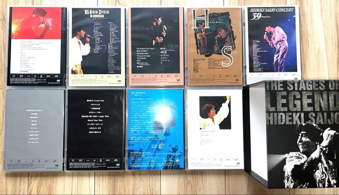 THE STAGE OF LEGEND 西城秀樹 AND MORE - メルカリ