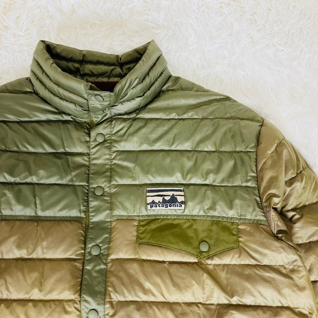 美品】40周年 パタゴニア スナップT プルオーバー ダウンジャケット
