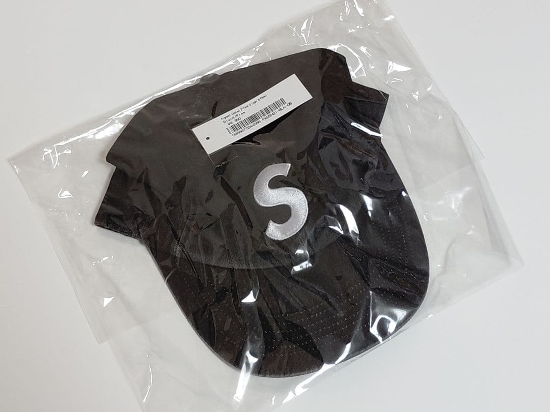 【新品】Supreme　Pigment　Coated　2-Tone　S Logo Buy Supreme Pigment Coated 2-Tone S Logo 6-Panel 'Black' - FW25H21