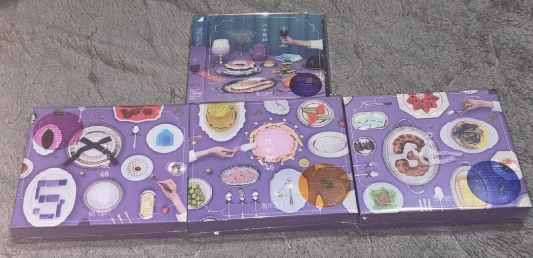 CD/Blu-ray 乃木坂46 5th アルバム My respect 4枚 乃木坂46 5th Album「My respect」