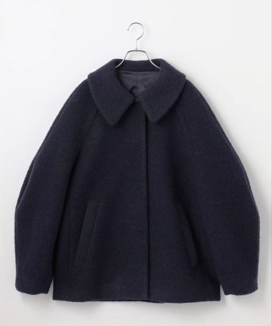 Newans プードルコクーンコート 笹川友里さんコラボ ハッシュ