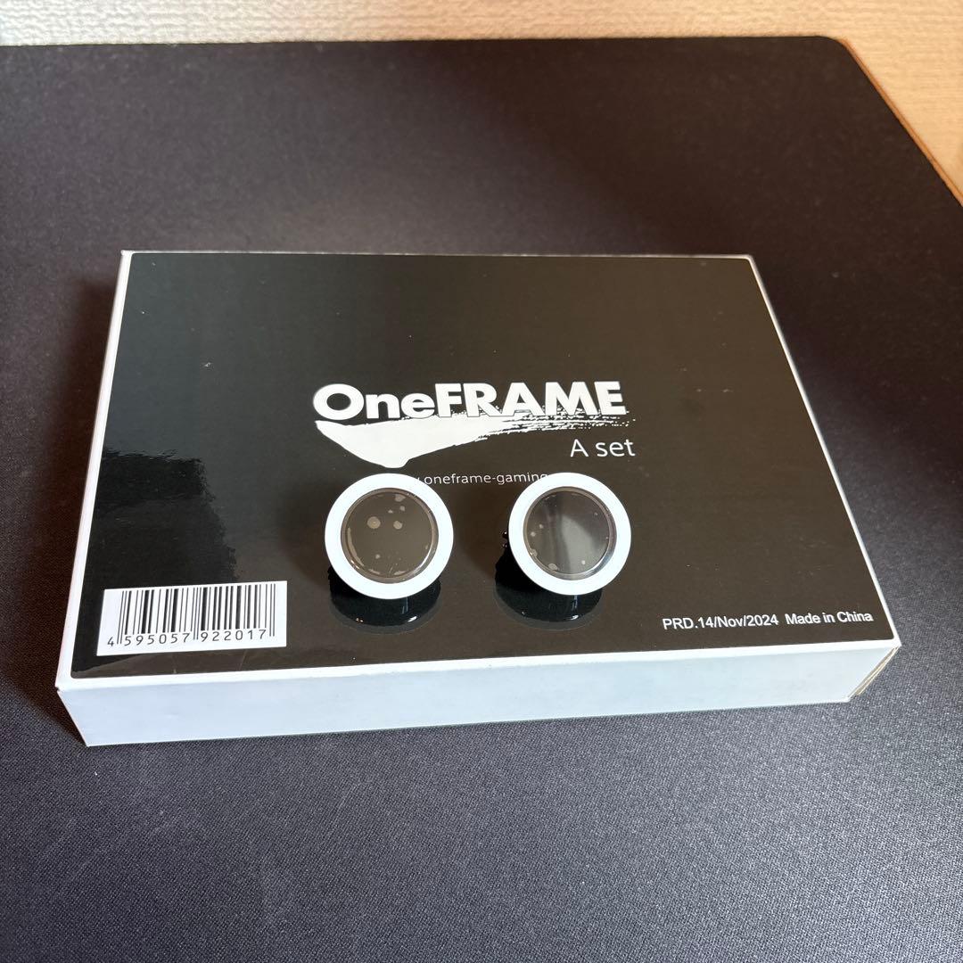 OneFRAME Aセット+ 24mmボタン2個 アケコン用ボタン】OneFRAME A set (24mm x11、30mm x1)ブラック