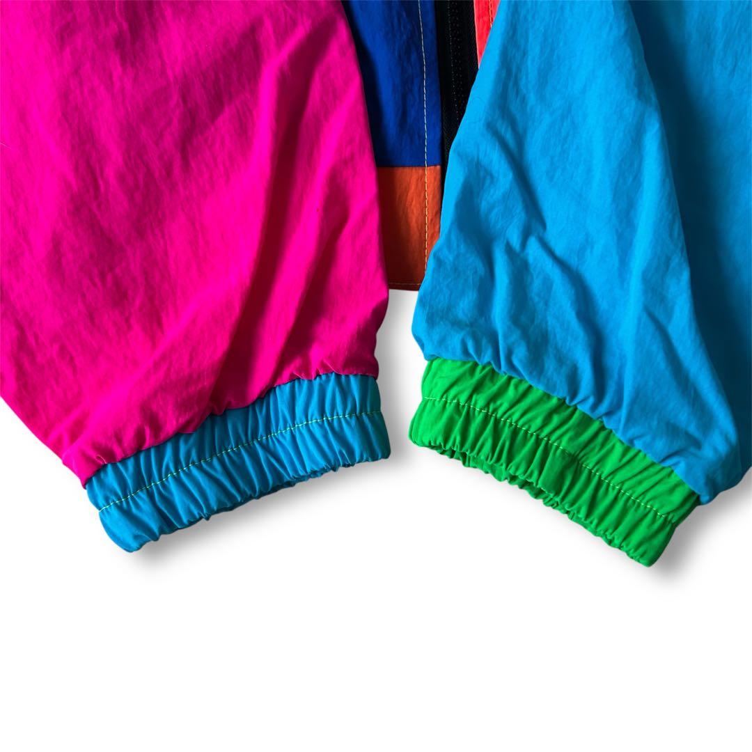 美品 USA製 90s JAMS WORLD クレイジー ナイロン ジャケット - メルカリ