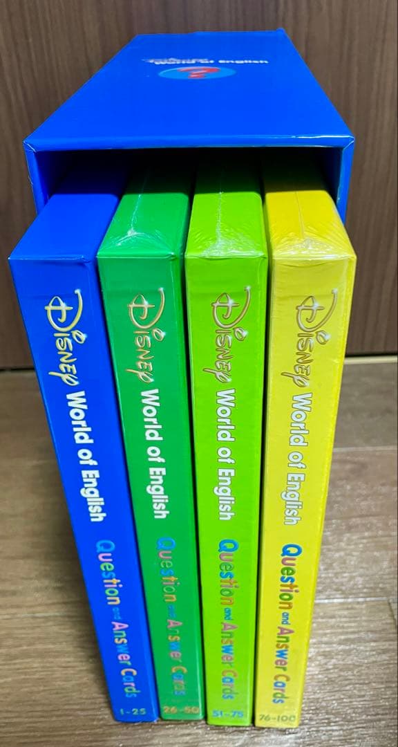 3箱未開封】クエスチョンアンドアンサー ディズニー 英語 Q&Aカード