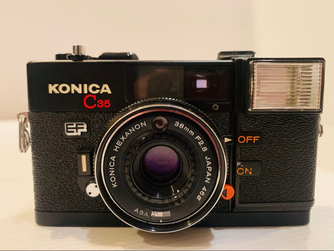 完動品】フィルムカメラ Konica C35 EF ピッカリコニカ - メルカリ
