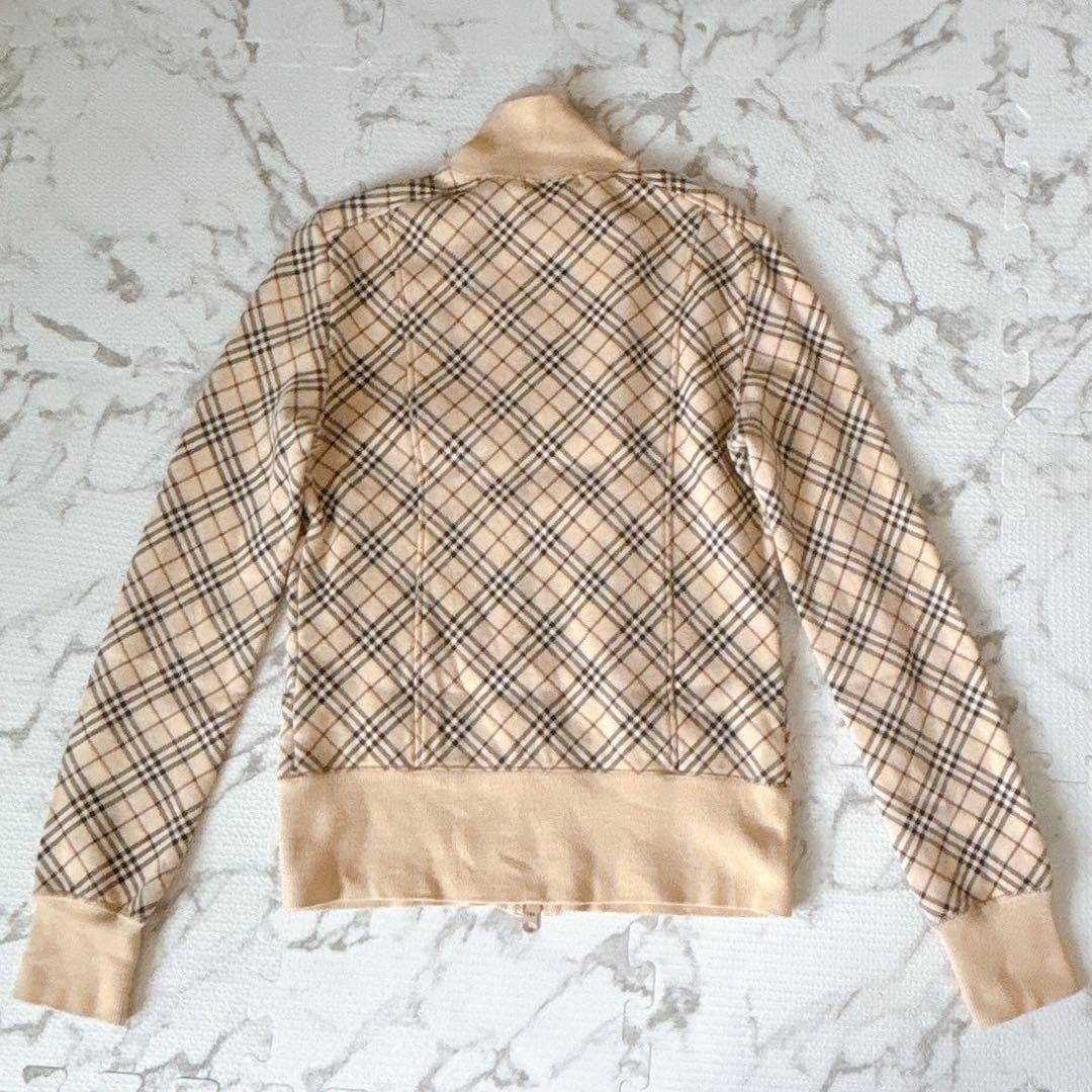 BURBERRY BLUE LABEL ノバチェック ダブルジップ 38 - メルカリ