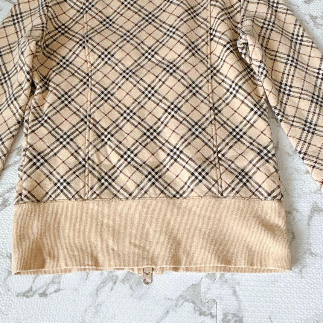 BURBERRY BLUE LABEL ノバチェック ダブルジップ 38 - メルカリ