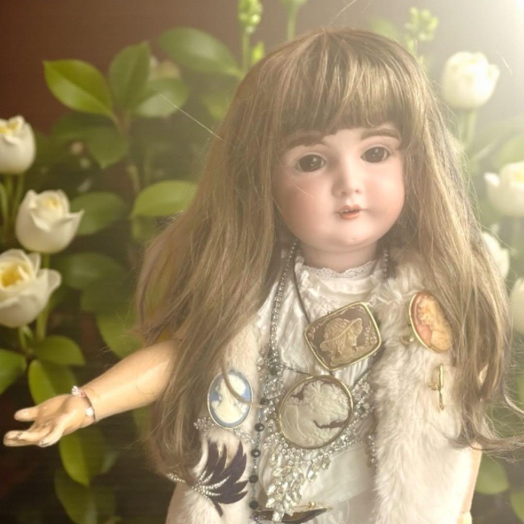 まるこ様専用 アンティーク ビスクドール ケストナー 164 シェルカメオ