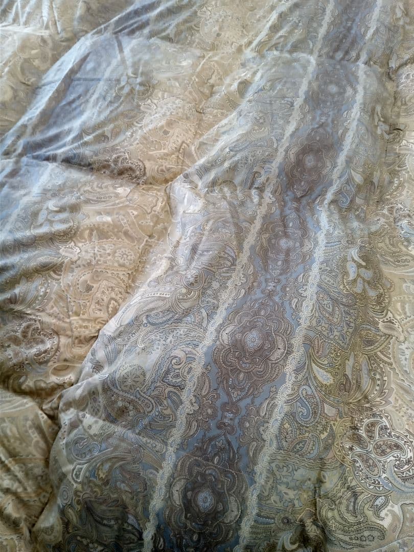 【特価】羽毛掛け布団　シングル　綿100％　1.2kg ダウン93％　日本製