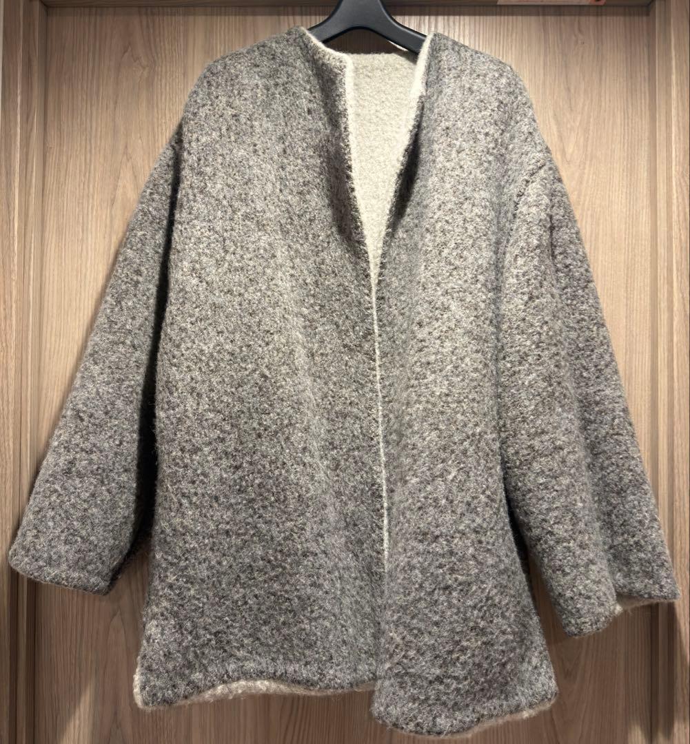 HERMES エルメス マルジェラ期 アルパカニットコート - メルカリ