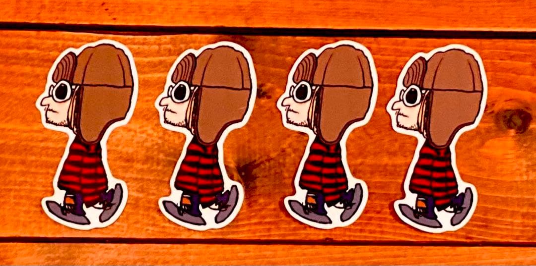 SKETCHBOOOK3／カートコバーンNEVER MINDステッカー4枚セット - メルカリ