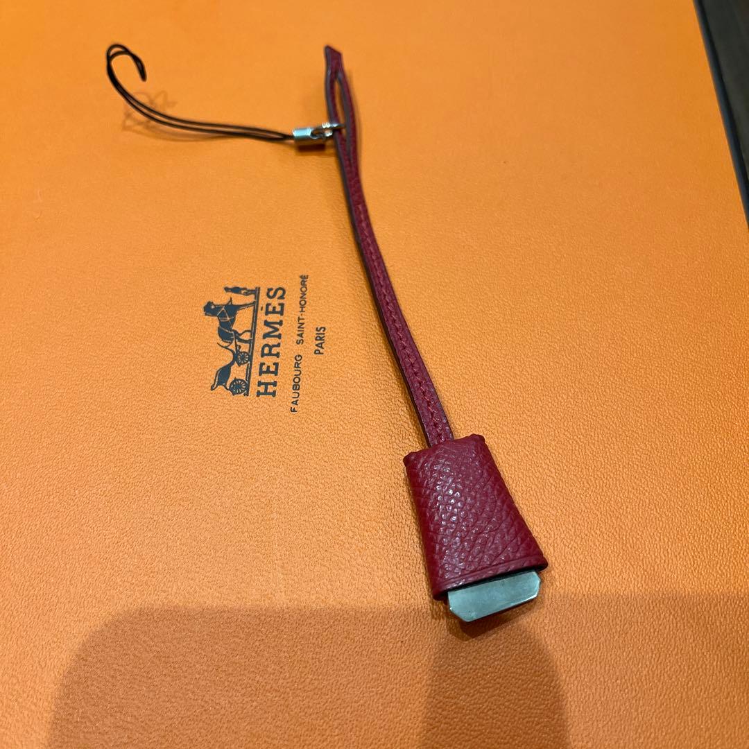 エルメス スマホストラップ アクセ - メルカリ