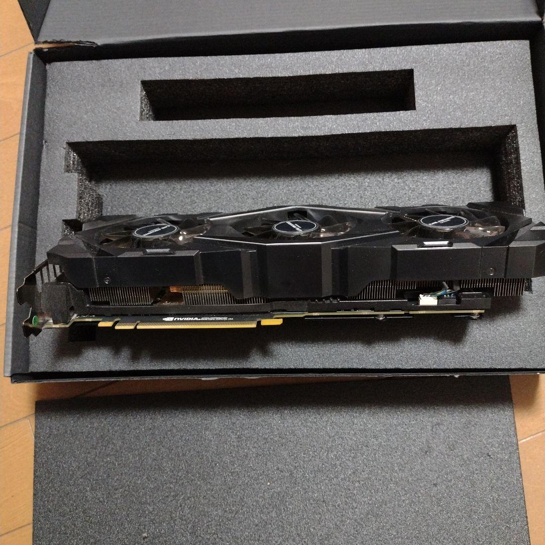 送料込】中古 玄人志向 GG-RTX2080Ti-E11GB/TP - メルカリ