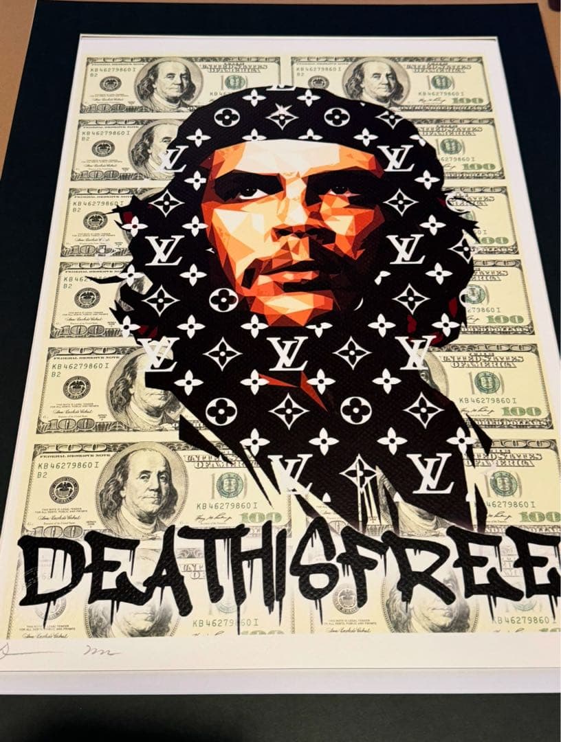 世界限定100枚 DEATH NYC チェゲバラ アートポスター 額縁入り - メルカリ