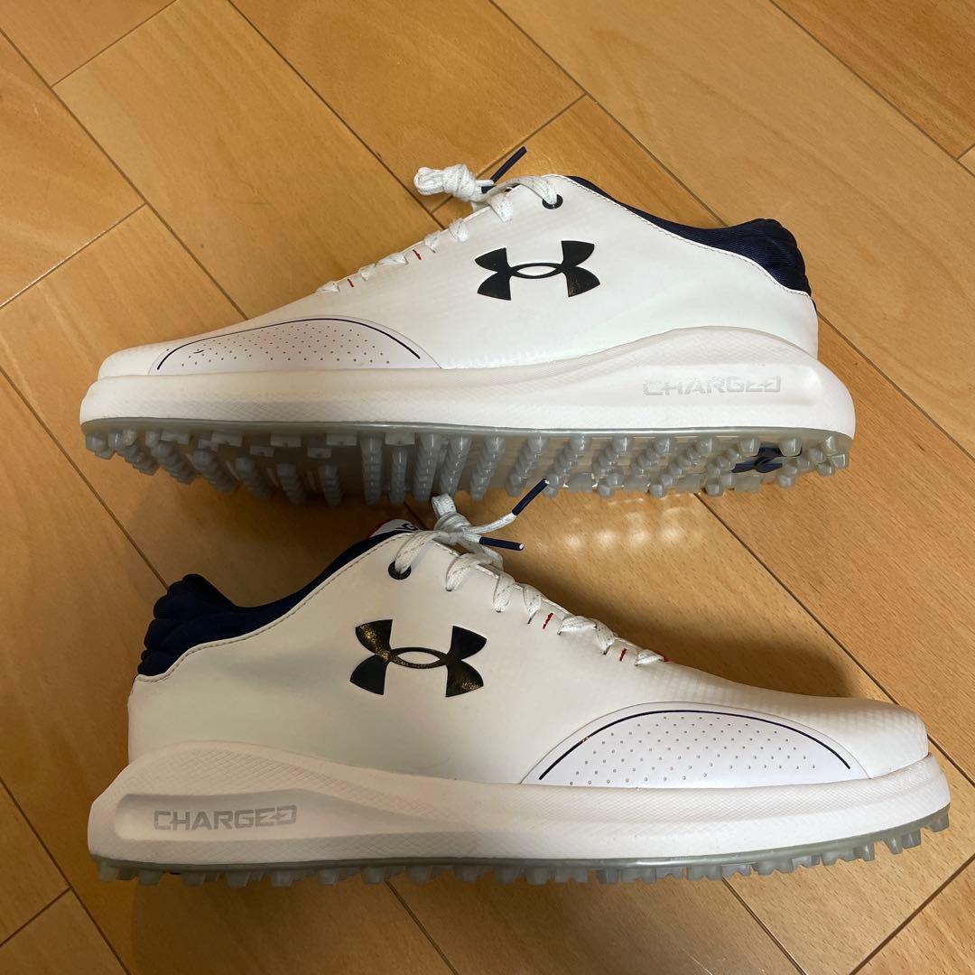 【新品】アンダーアーマー スポーツ スパイクレス ゴルフシューズ 27.5cm