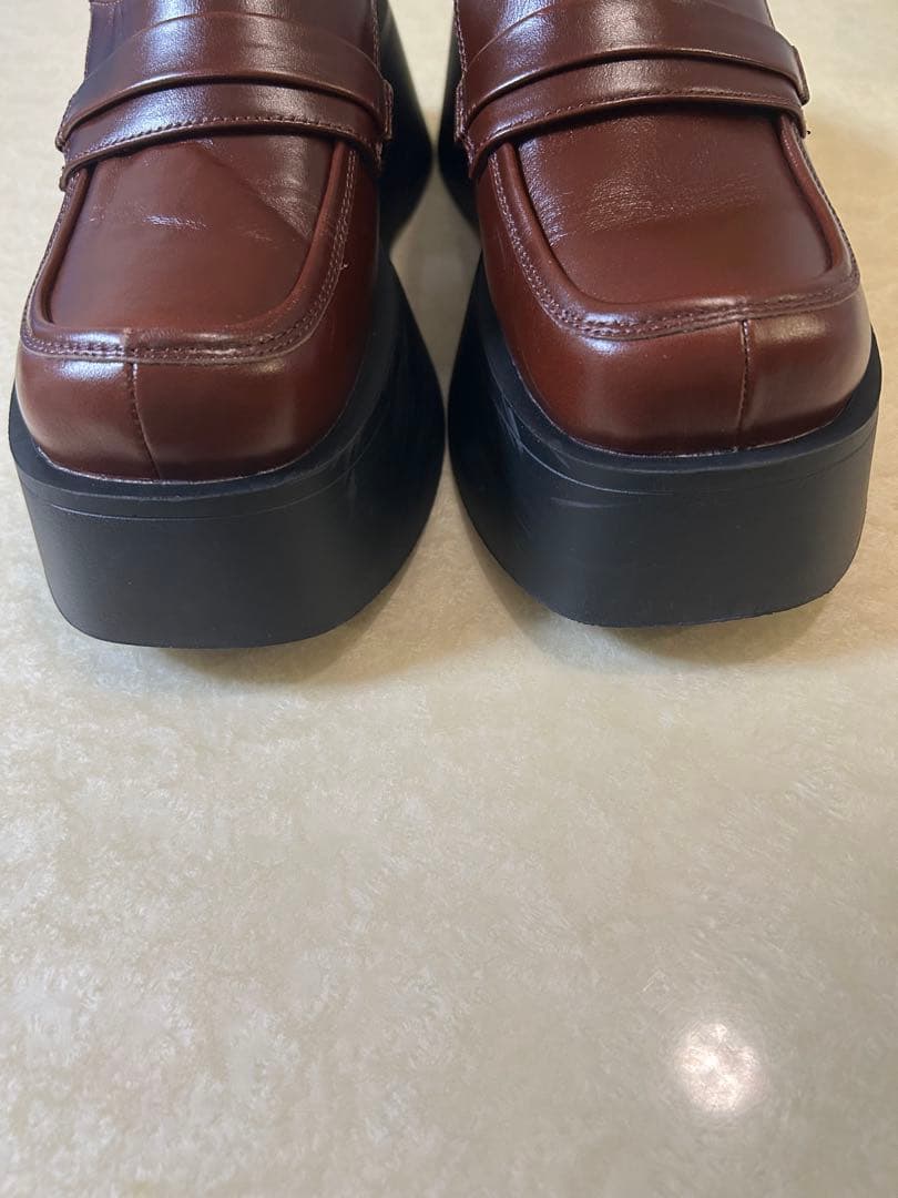 一度着用☆ SABO LIKE PLATFORM LOAFER - メルカリ