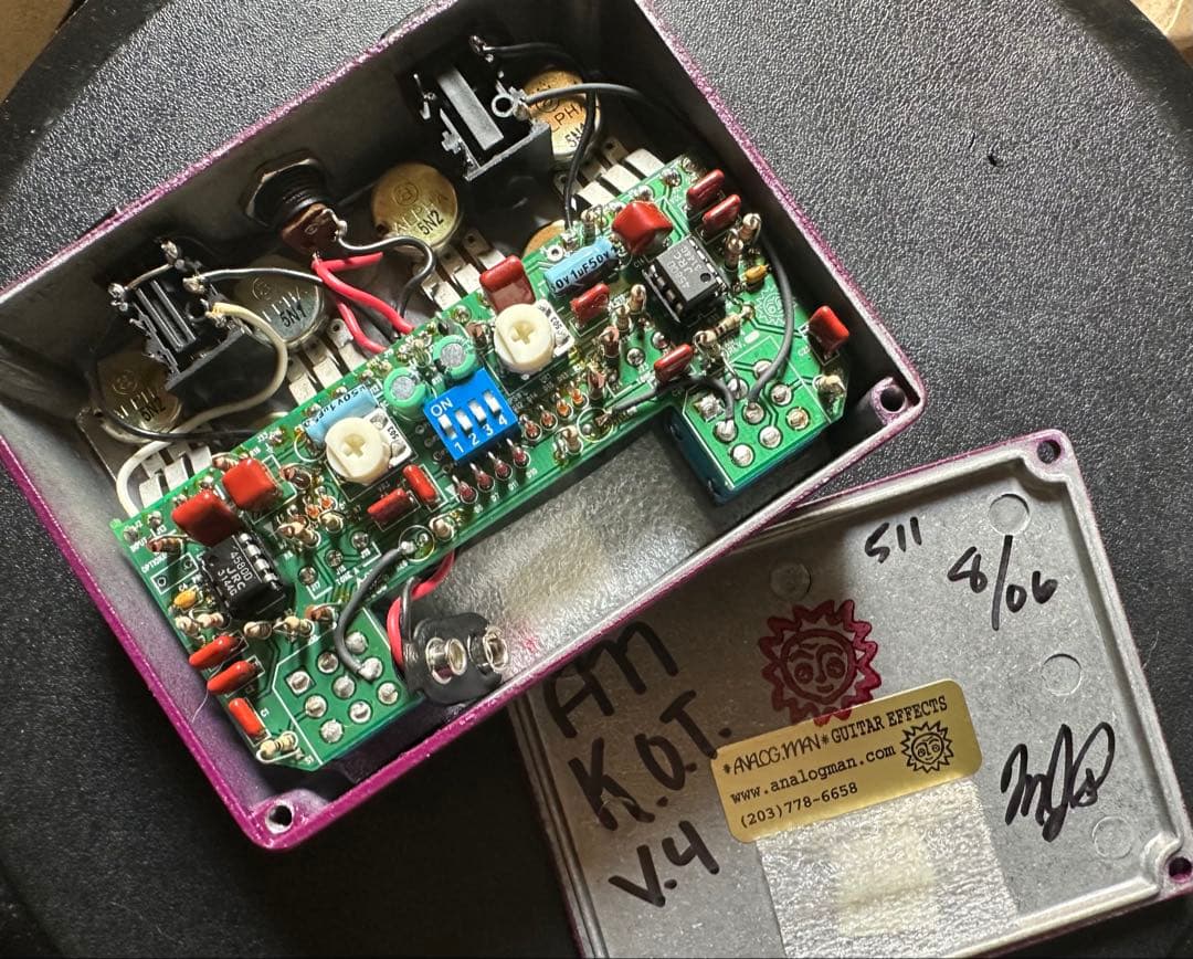 Analog Man King of Tone V4 Serial #511 - メルカリ