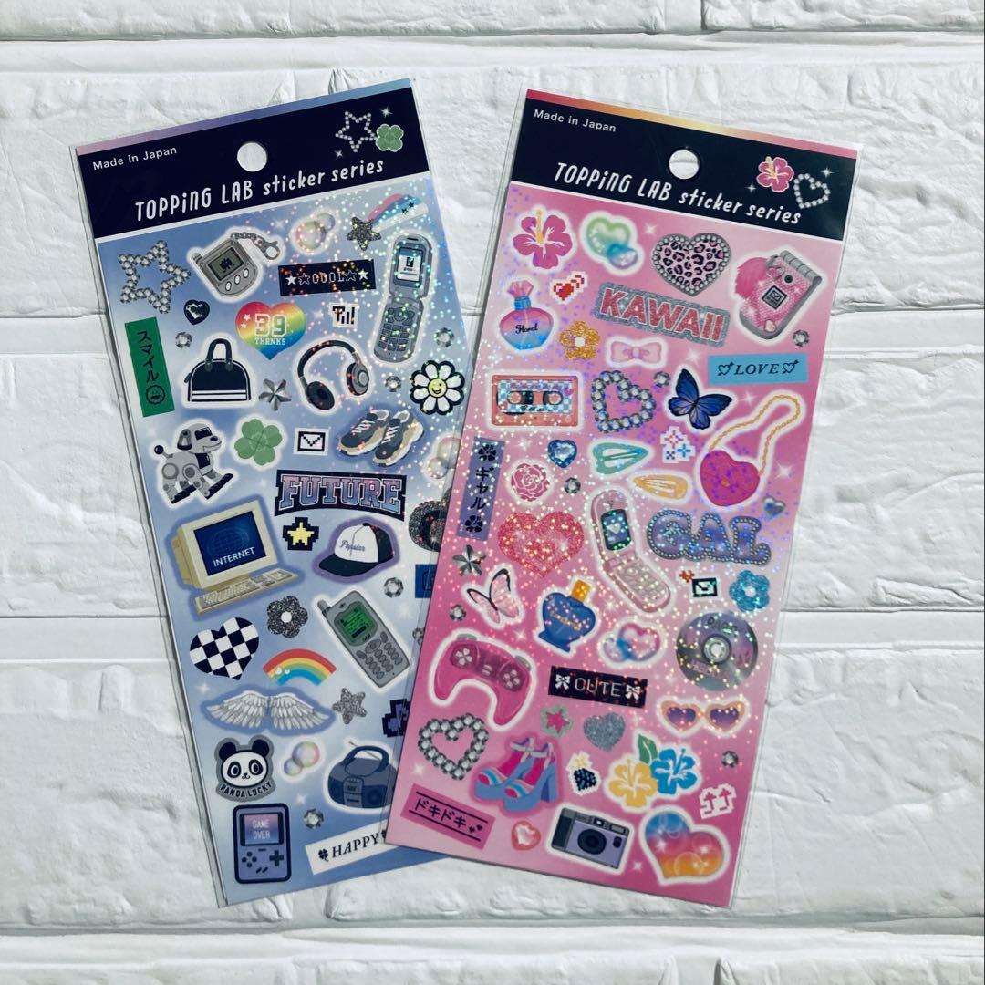 セリア 平成 平成女児 平成女子 平成ガール シール シール交換 シール