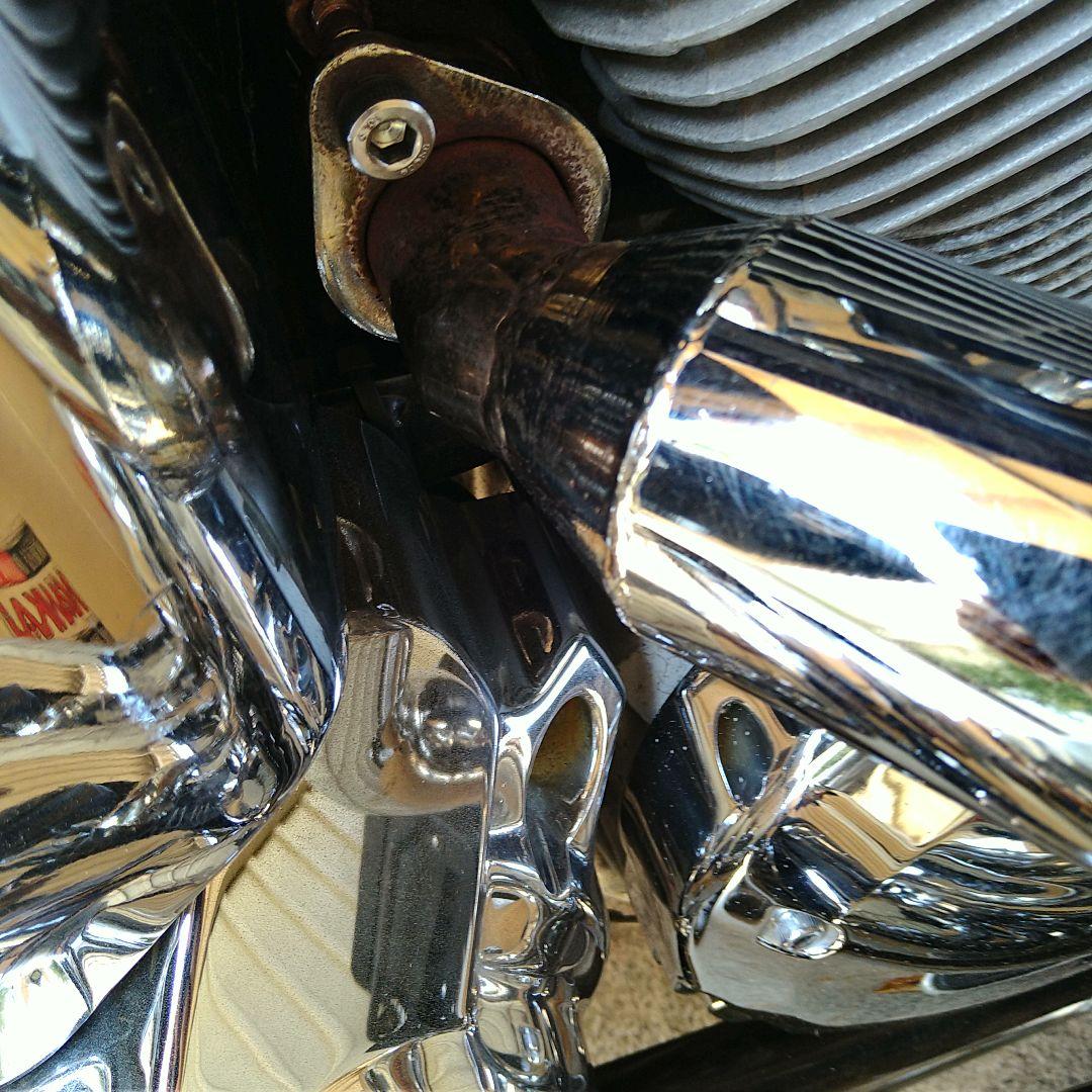 ドラッグスター400用アメリカンドラッカーズ製 ストレッチパイプ