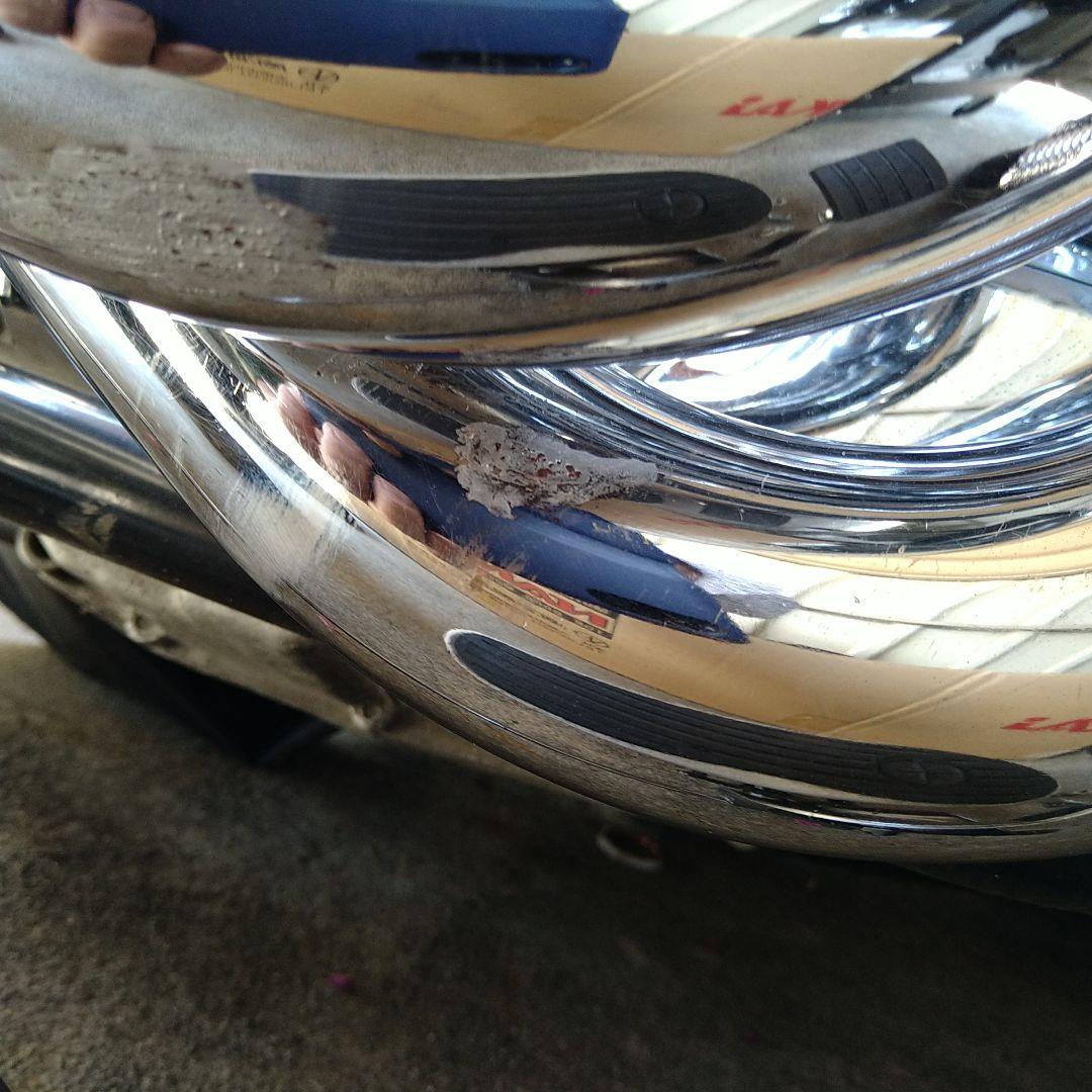 ドラッグスター400用アメリカンドラッカーズ製 ストレッチパイプ