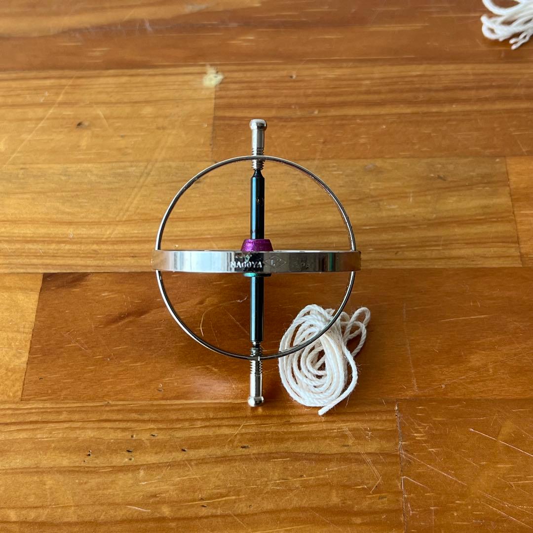 アンティーク】昭和レトロ タイガー商会 地球ゴマ 科学教育玩具 当時物