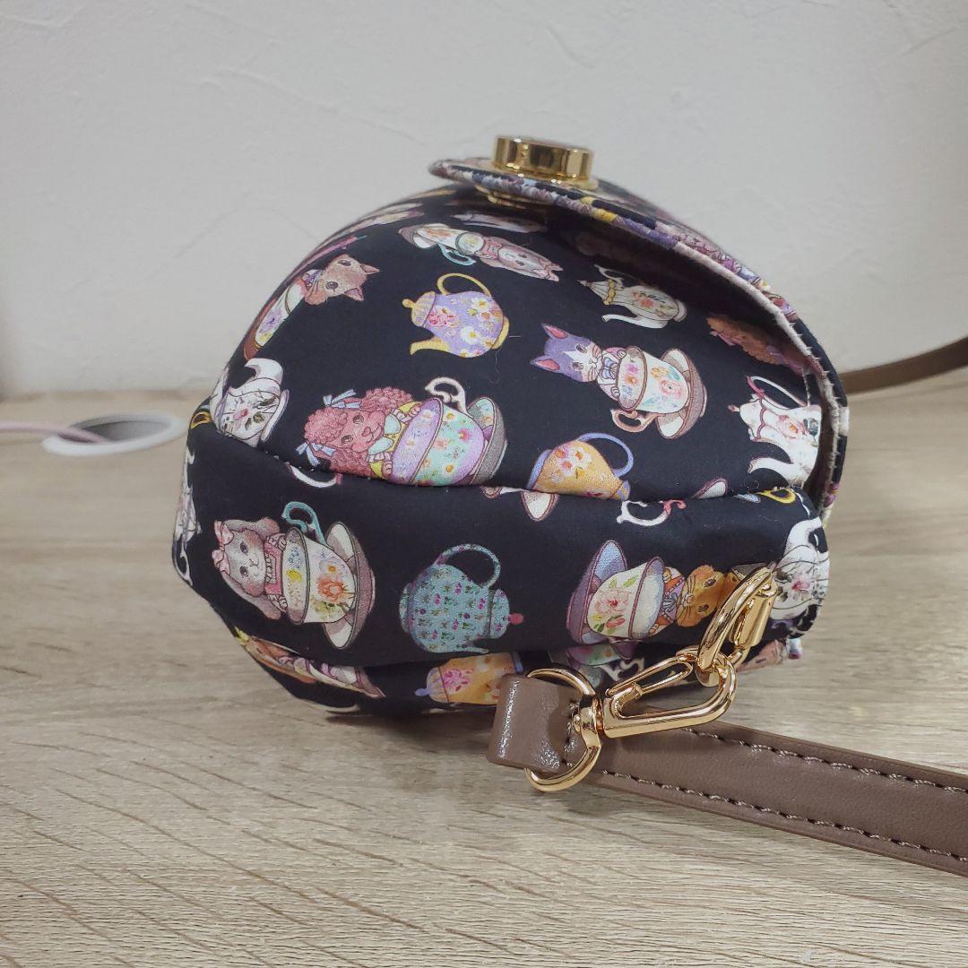 《愛》ハンドメイド 背面ファスナーバッグ