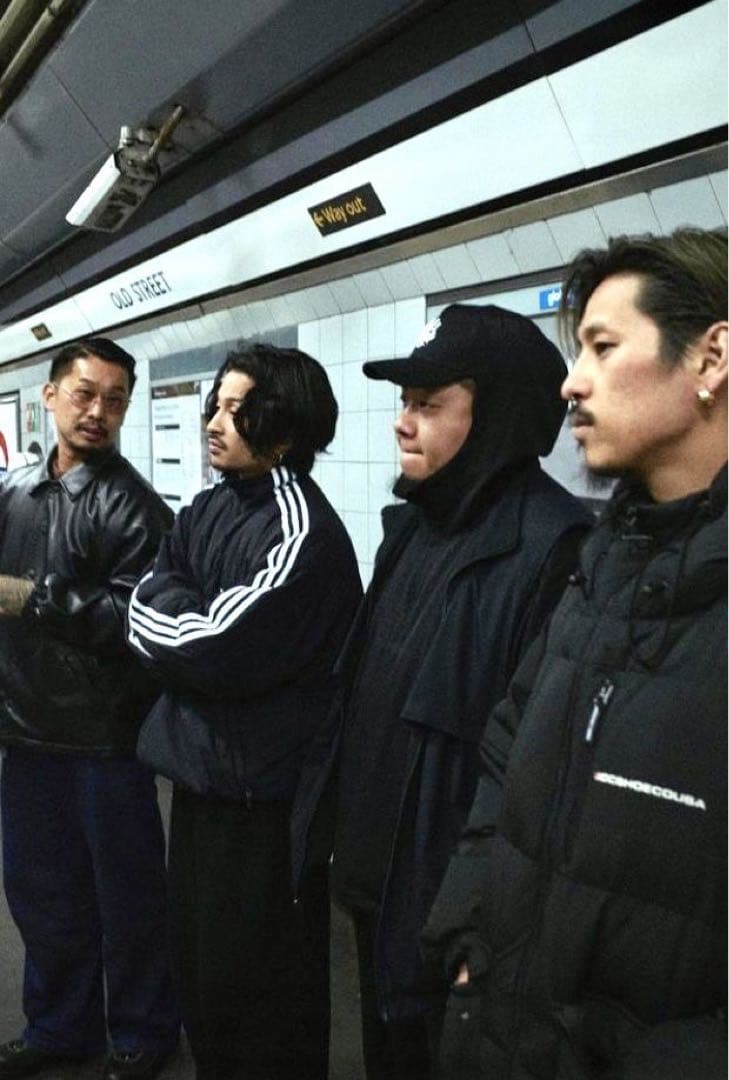 島根の野郎様用 adilenium オーバーサイズトラックジャケット シーズン