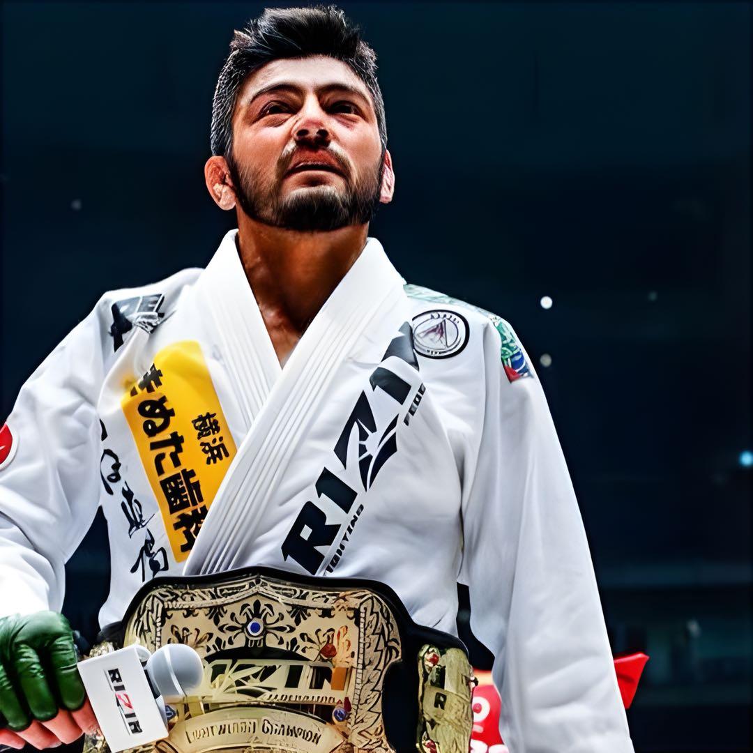 希少/美品】 RIZIN ホベルト・サトシ・ソウザ 直筆サイン色紙 - メルカリ