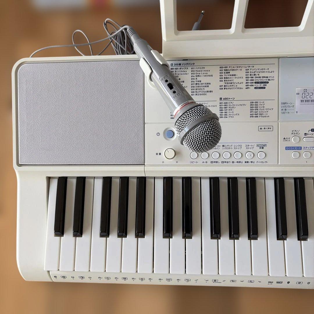 CASIO カシオ LK-515 キーボード 電子ピアノ 光ナビゲーションボード