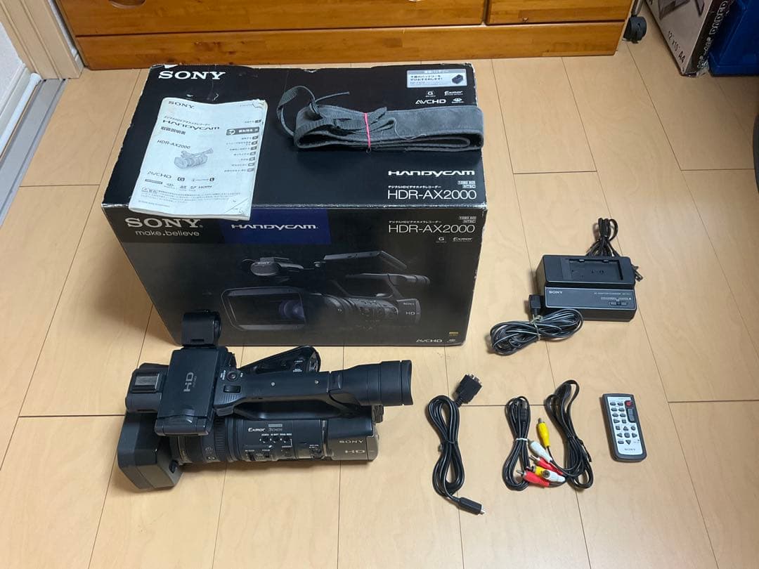 SONY 業務用デジタルビデオカメラ HDR-AX2000 ジャンク品 - メルカリ