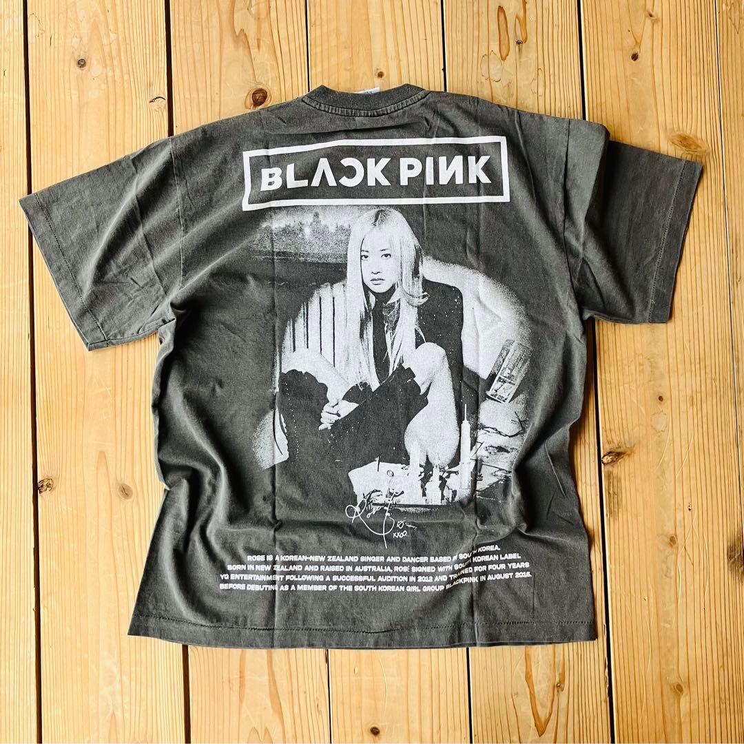 BLACK PINK ブラックピンク ROSE ロゼ Tシャツ - メルカリ
