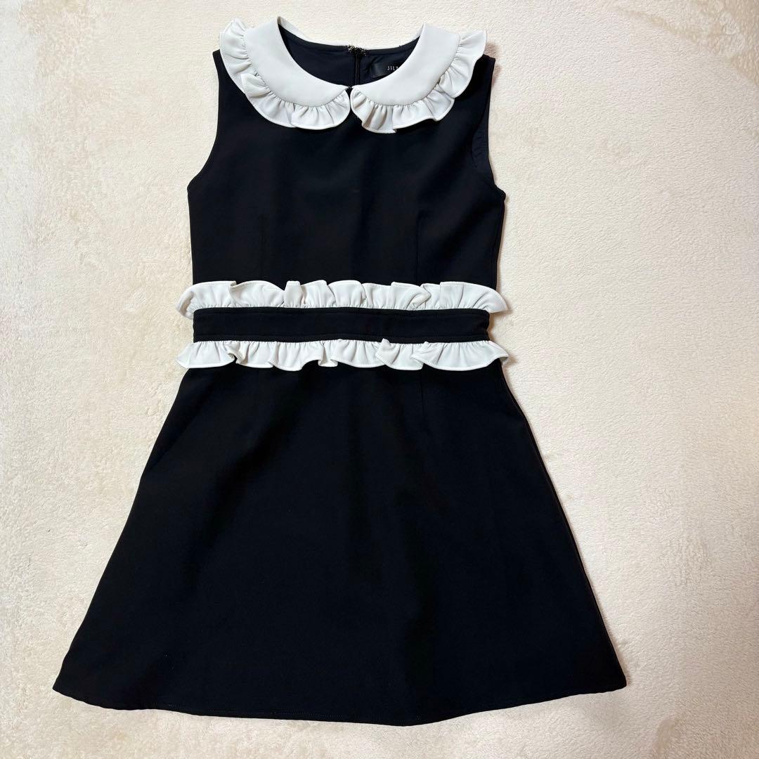 JILTU petit frill dress 黒 - メルカリ
