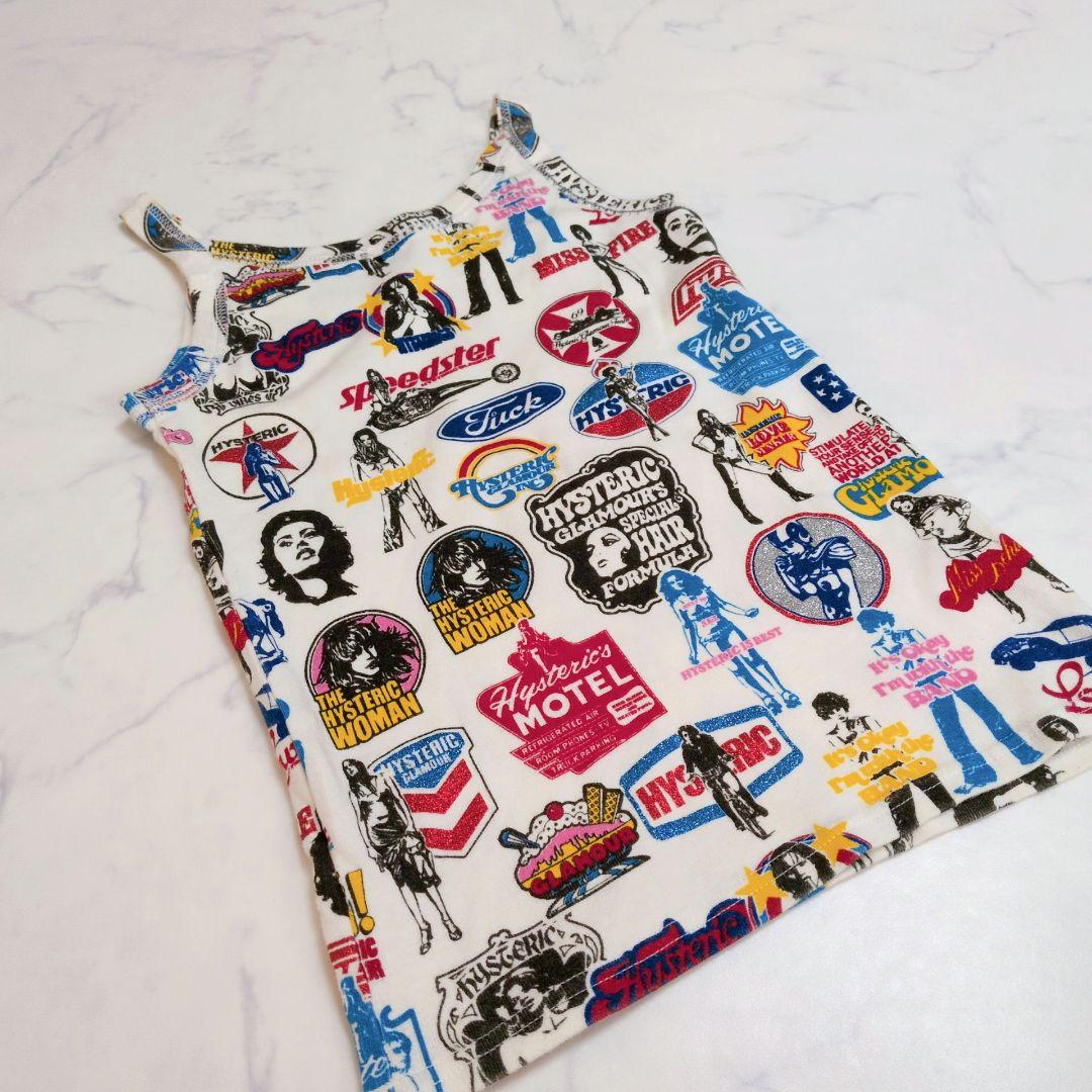 【希少/美品】ヒステリックグラマー キャミソール 総柄 フリーサイズ