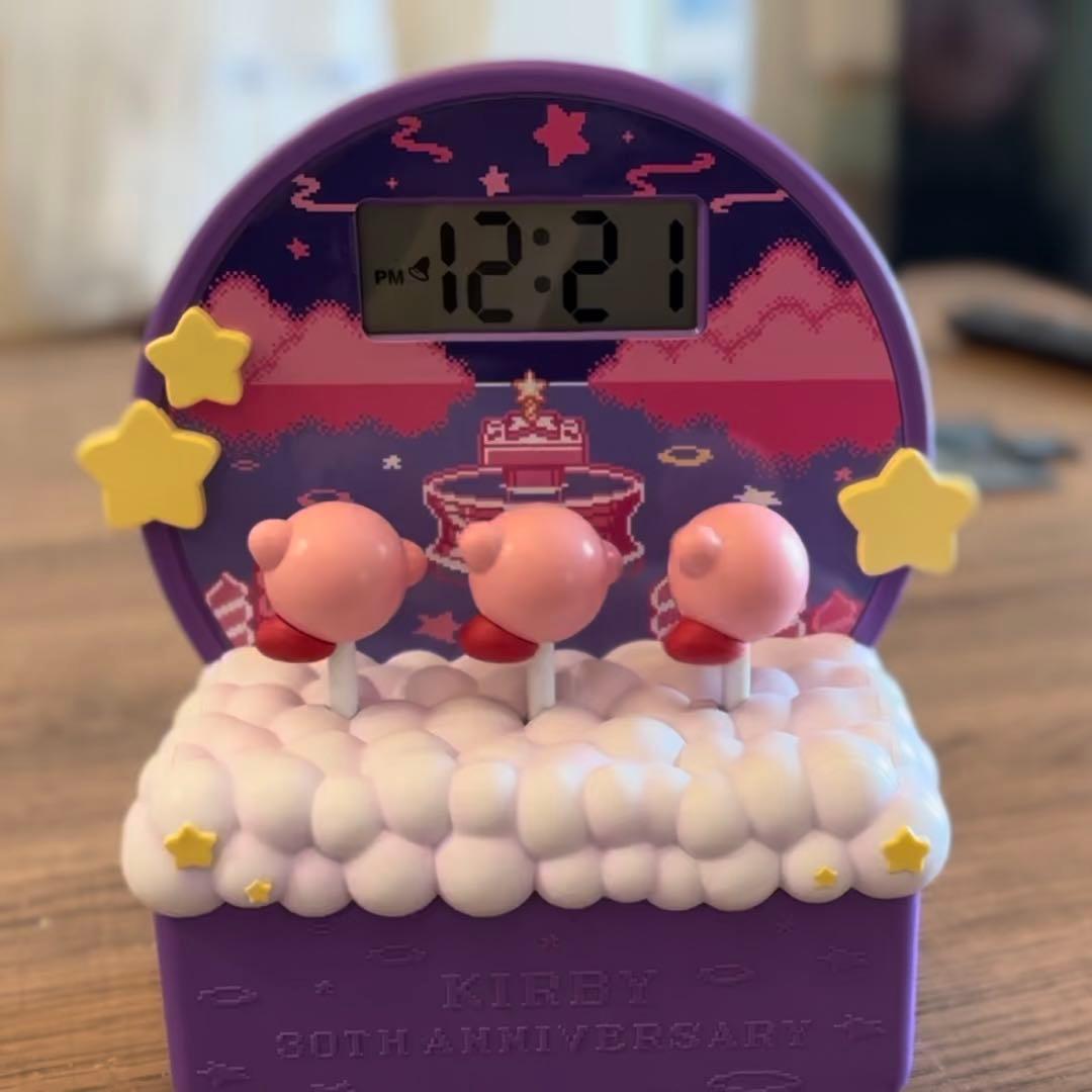 星のカービィ 一番くじ A賞 目覚まし時計 クリアダンス 30周年記念 星