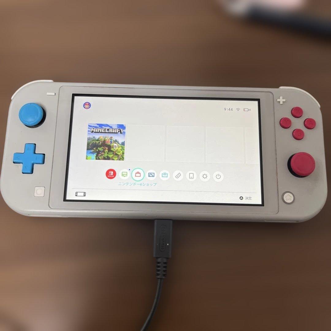 Nintendo Switch Lite ポケモンデザイン　ジャンク メタリックグレーのスイッチライト！ポケモンデザインの「Nintendo