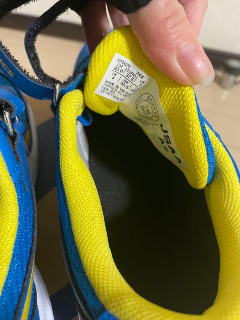 asics WINJOB CP215 23.0cm 安全靴