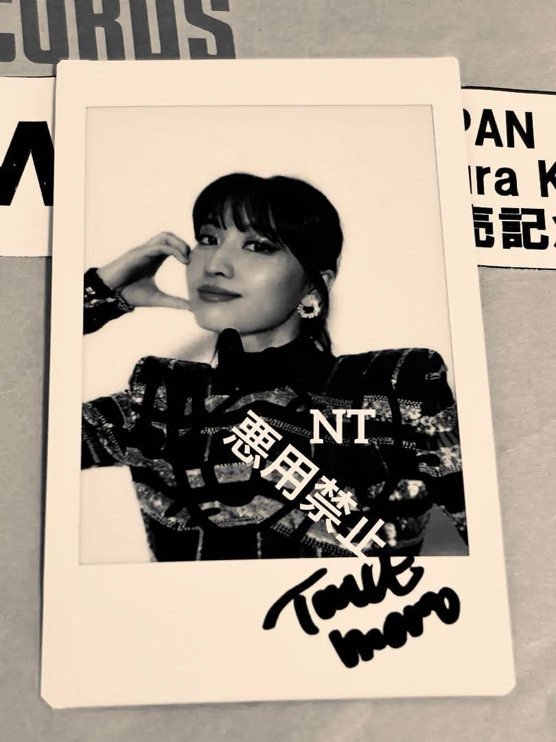 twice モモ　サイン　チェキ Yahoo!オークション - twice モモ サイン入りチェキ masterpiece