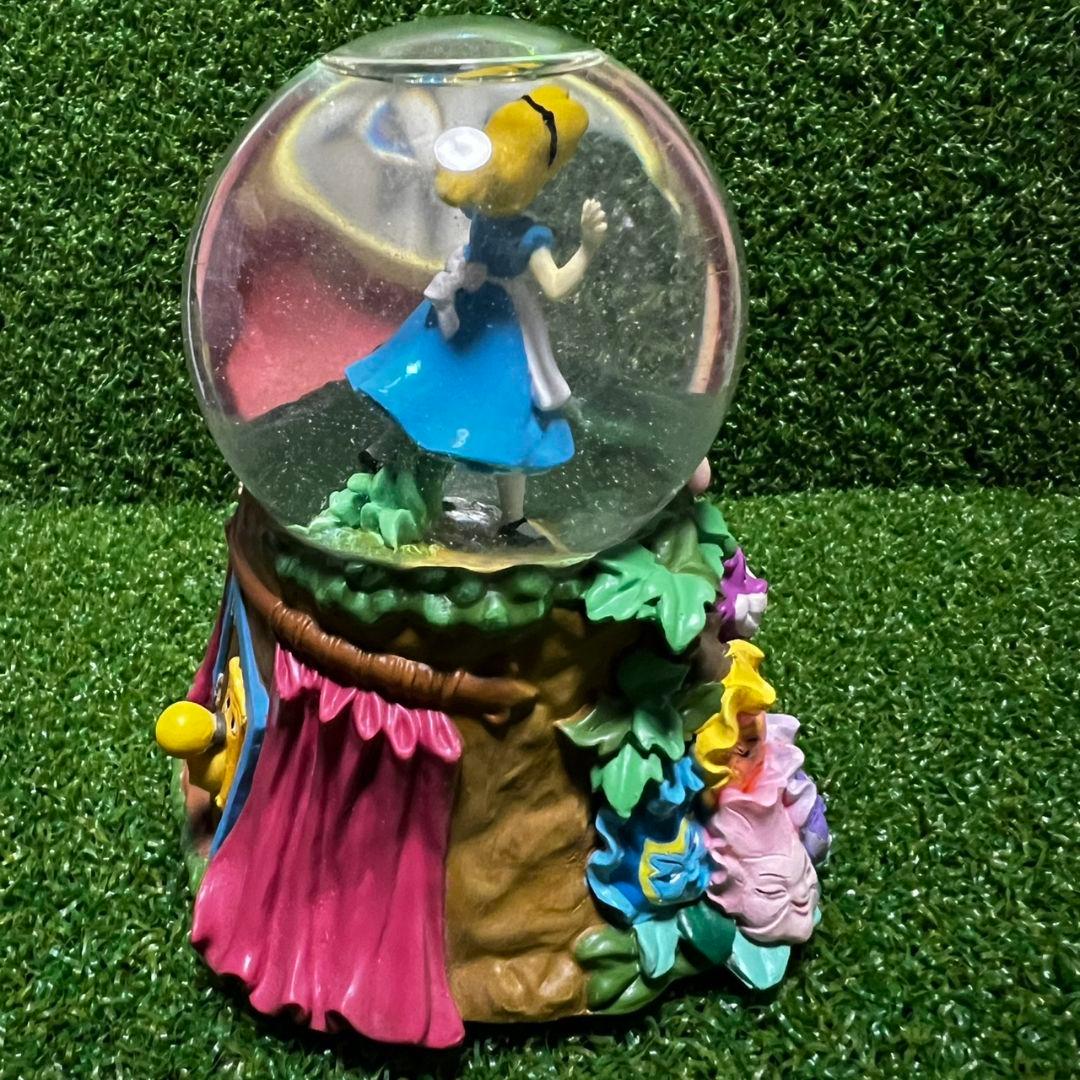 ディズニー ふしぎの国のアリス スノードーム オルゴール 不思議の国の