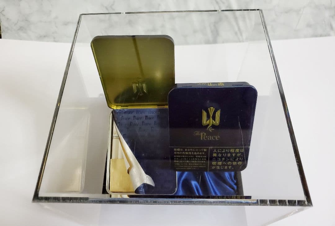 peace「ピース」非売品オブジェ昭和レトロノベルティアメスピJT