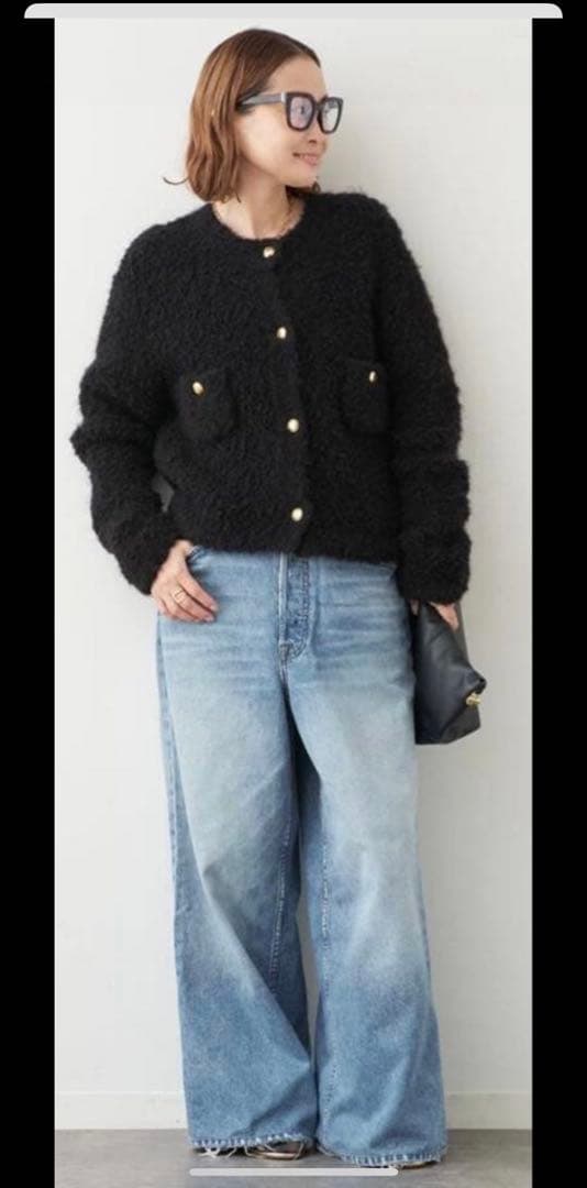 ☆Deuxieme Classe☆Knitニットジャケット - メルカリ