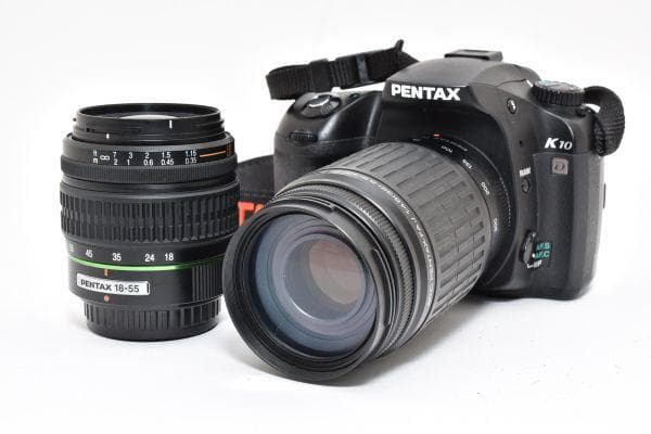 ☆極上品☆付属品多数☆ ペンタックス K10D ダブルレンズセット #715
