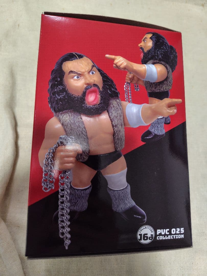 ブルーザー・ブロディ 16d ソフビ プロレス フィギュア